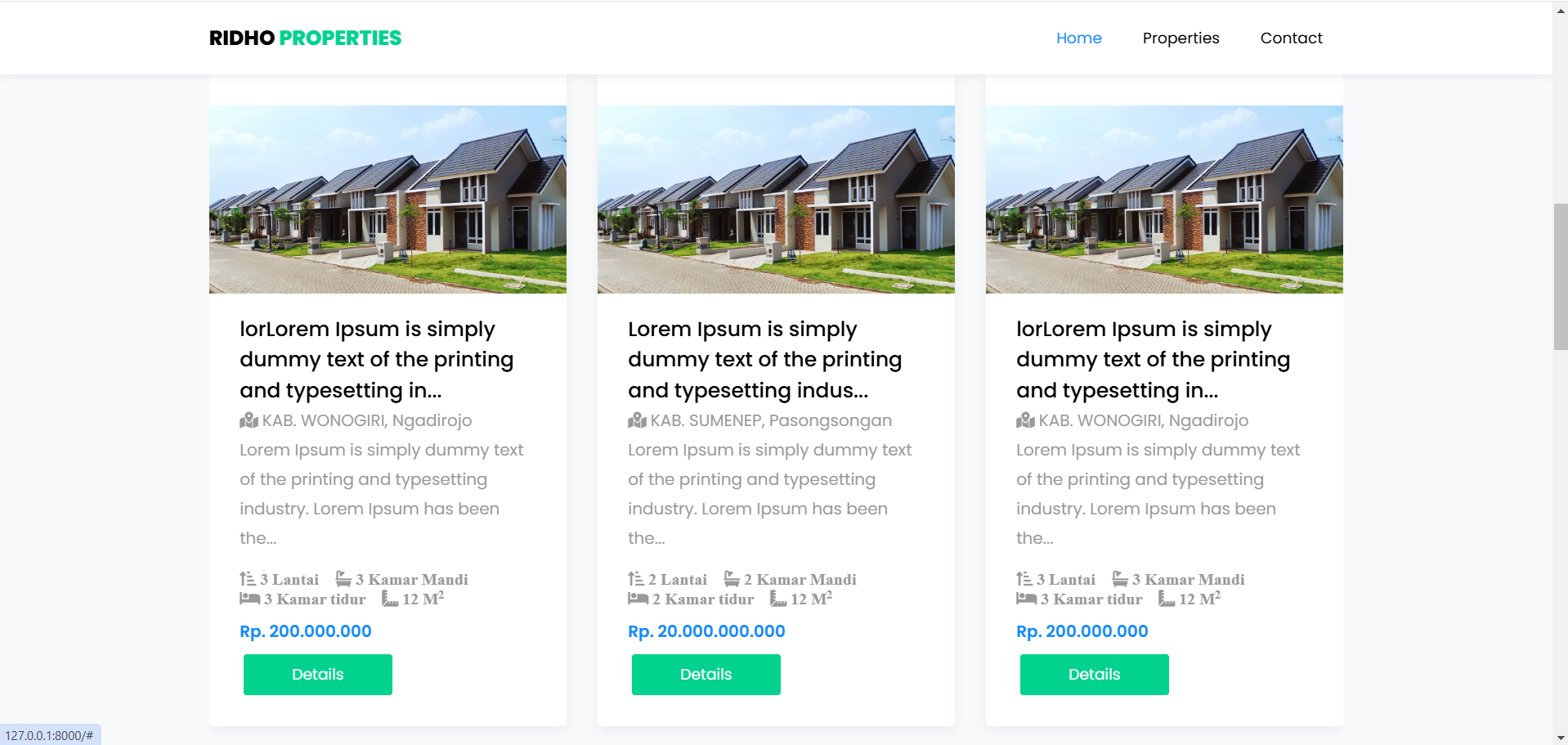 Web Property - Jual Beli Rumah